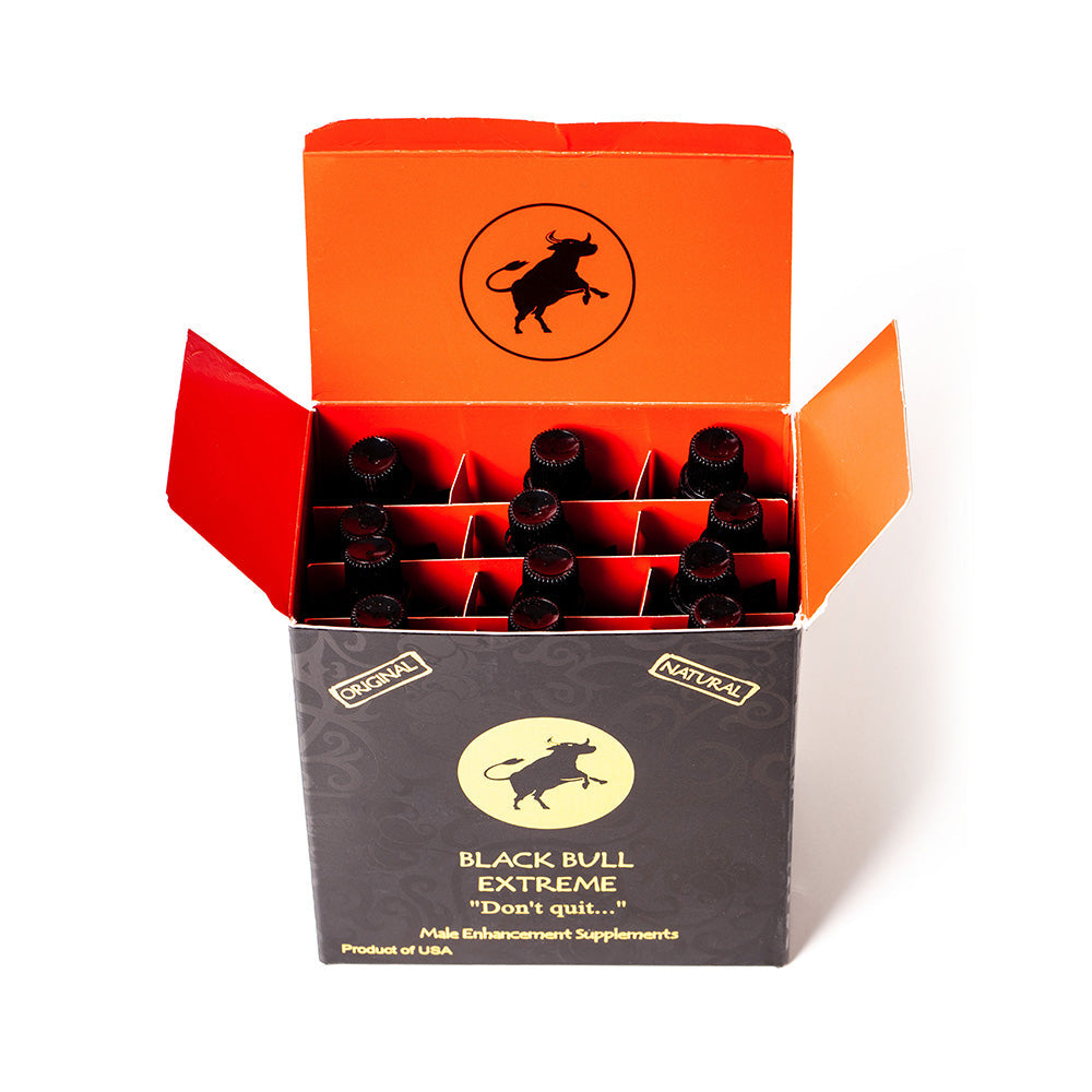 MIEL BLACK BULL O TORO NEGRO 12 SOBRES DE 22G ORIGINAL