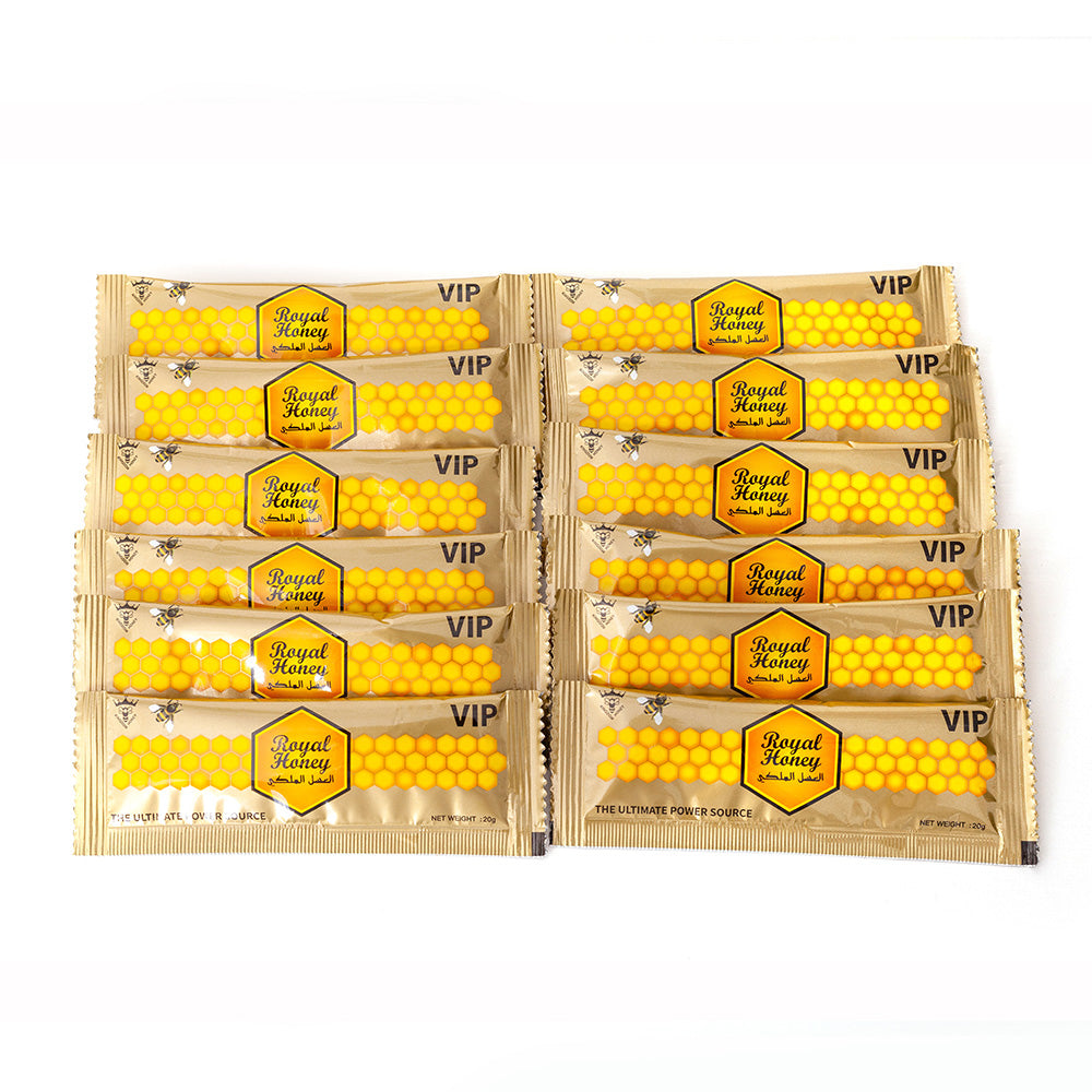 MIEL DE MALASIA ROYAL HONEY VIP 12 SOBRES DE 20G ORIGINAL