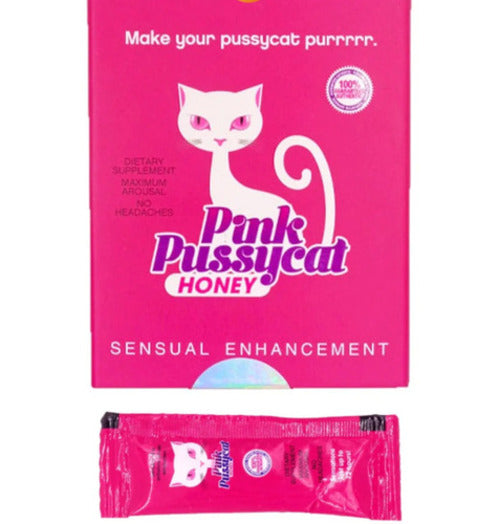 MIEL PARA DAMA PINK PUSSYCAT 12 SOBRES DE 12G ORIGINAL