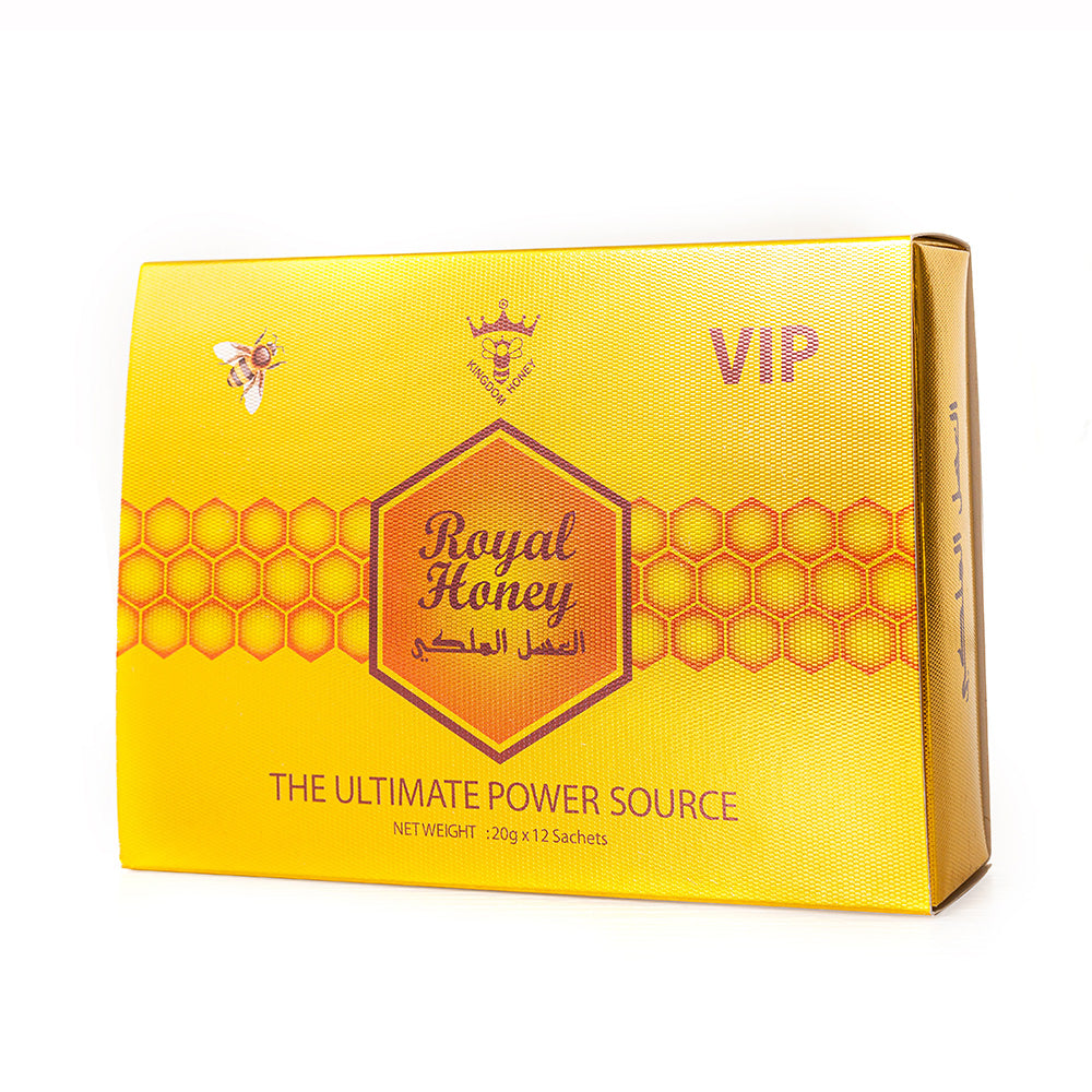 MIEL DE MALASIA ROYAL HONEY VIP 12 SOBRES DE 20G ORIGINAL