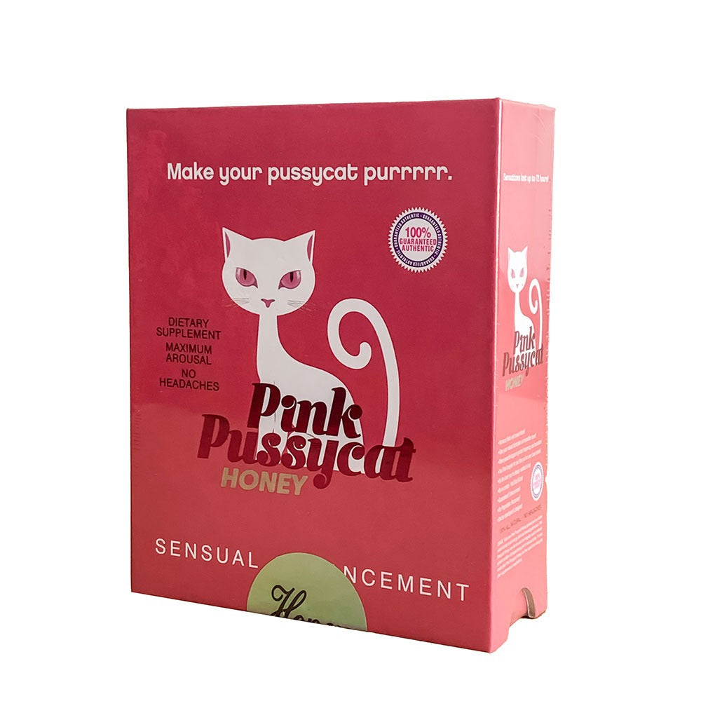 MIEL PARA DAMA PINK PUSSYCAT 12 SOBRES DE 12G ORIGINAL